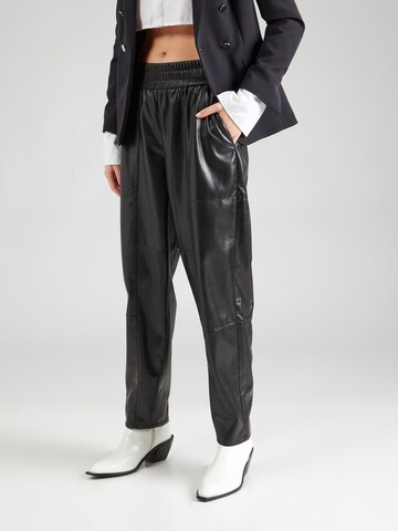 BOSS Tapered Trousers 'C_Taiya2' in Black: front