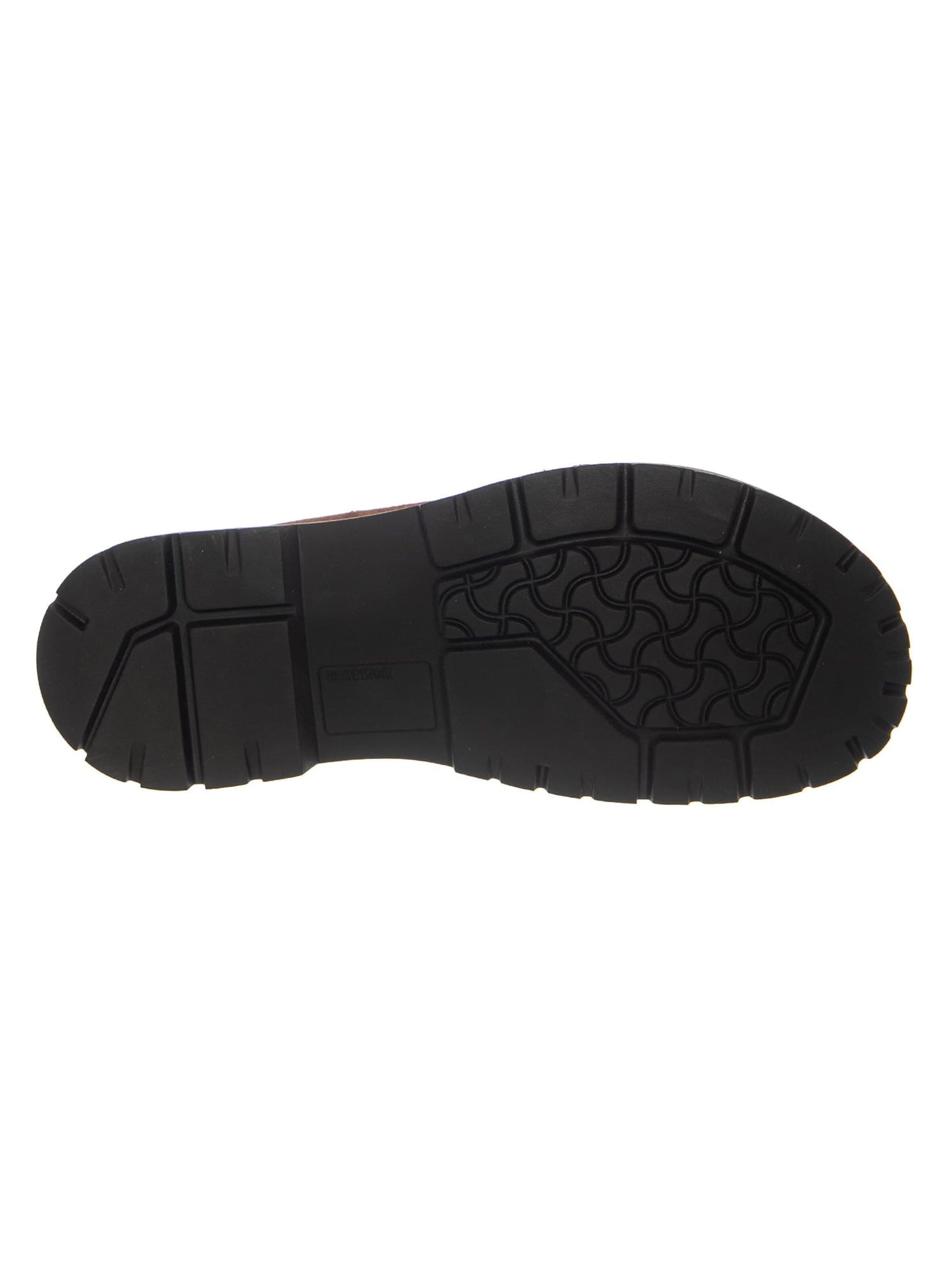 Pantofi cu șireturi 'Highwood Moc Lace Low N Suede Leather Carafe' de la BIRKENSTOCK pe maro