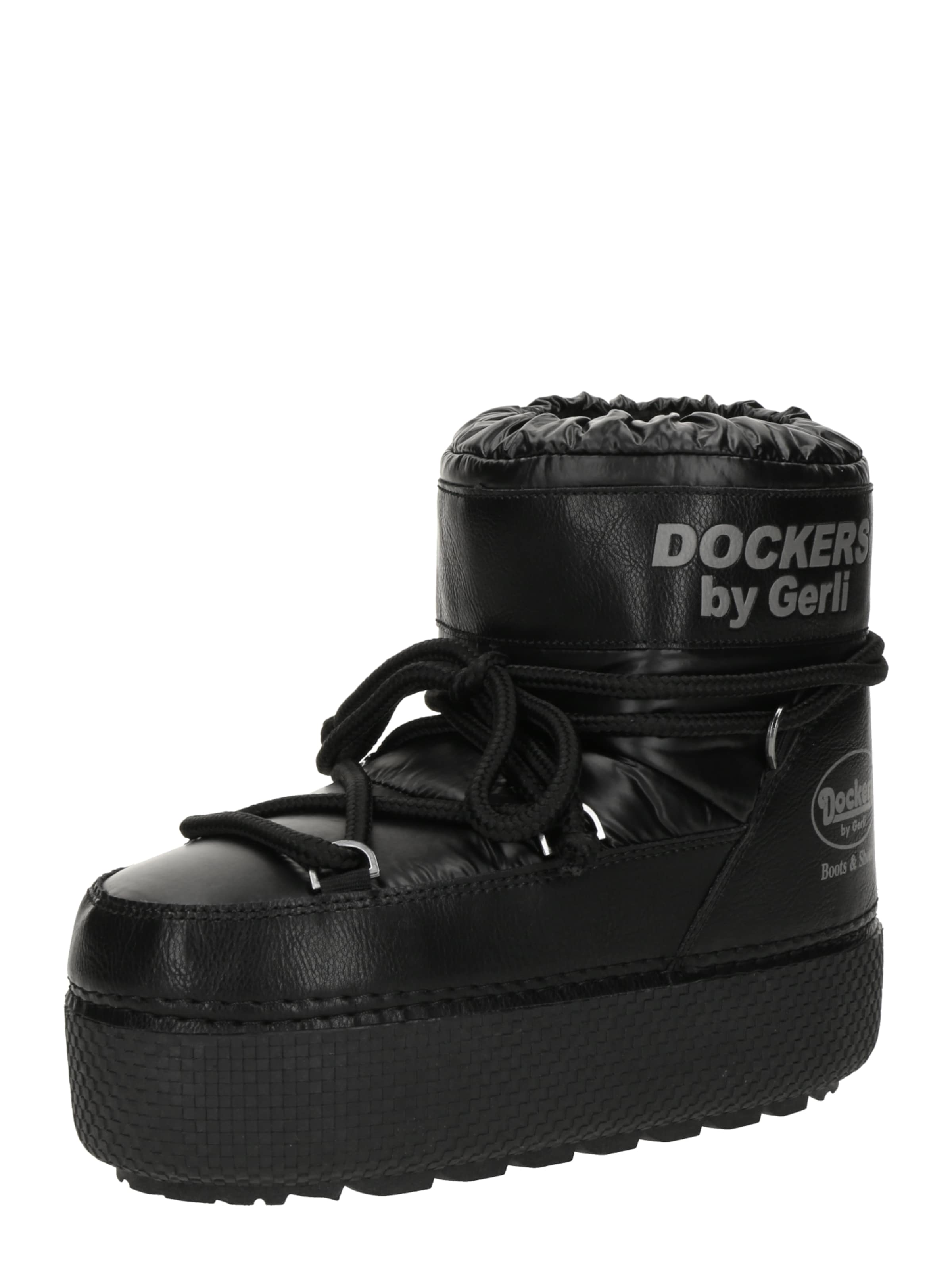 Dockers by Gerli Μπότες για χιόνι σε μαύρο: μπροστά