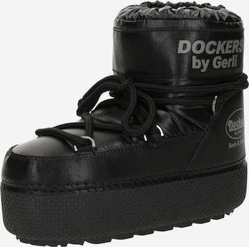 juoda Dockers by Gerli Sniego batai: priekis