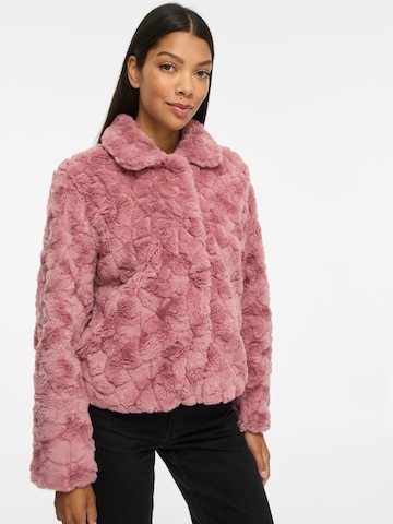 VILA Between-season jacket 'DORTE' in Pink