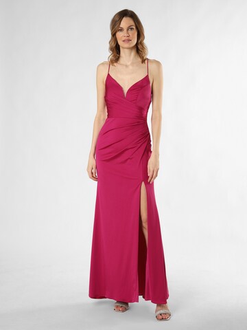 Laona Evening Dress in Pink: front