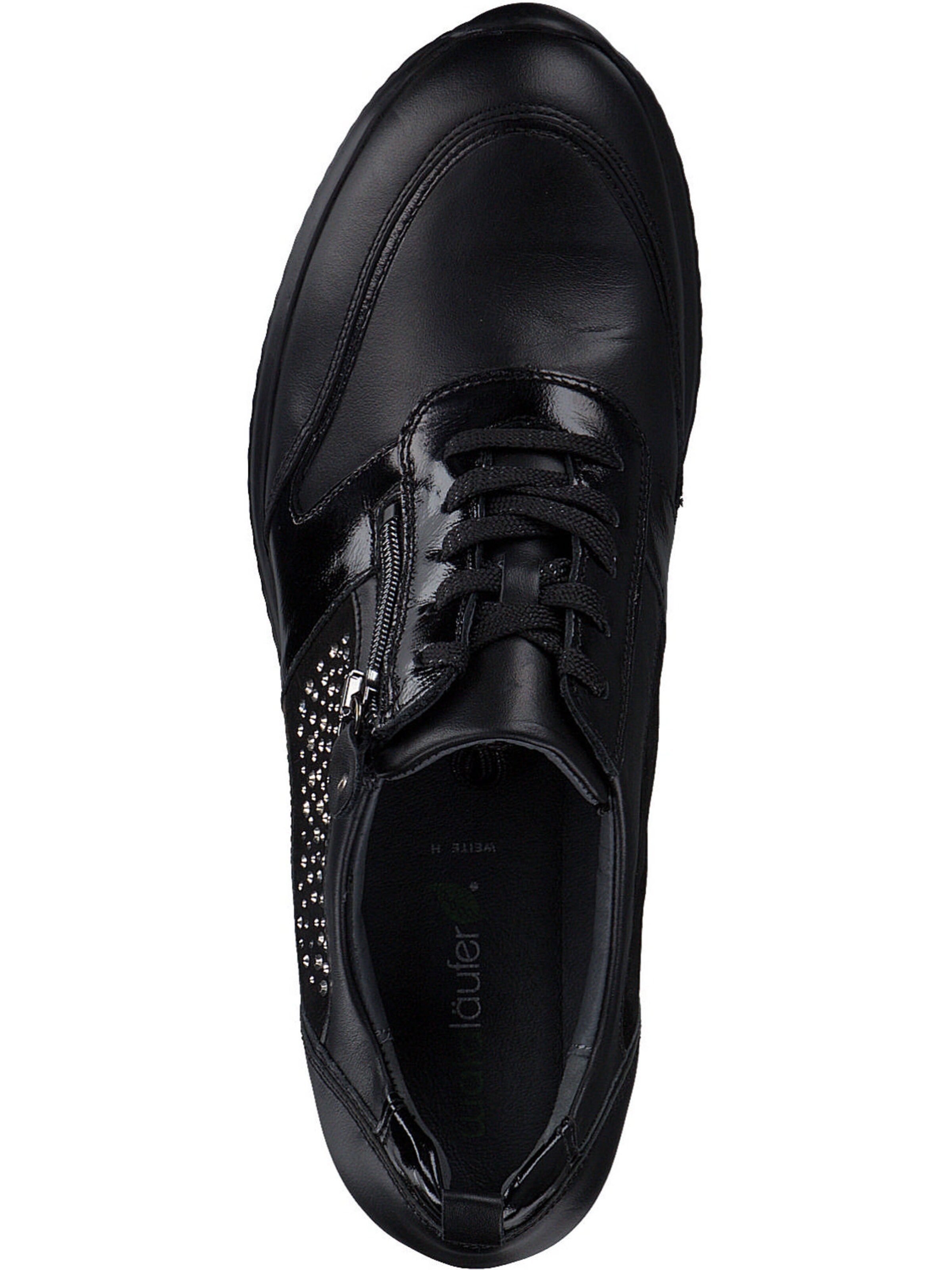 WALDLÄUFER Schnürschuh in Schwarz