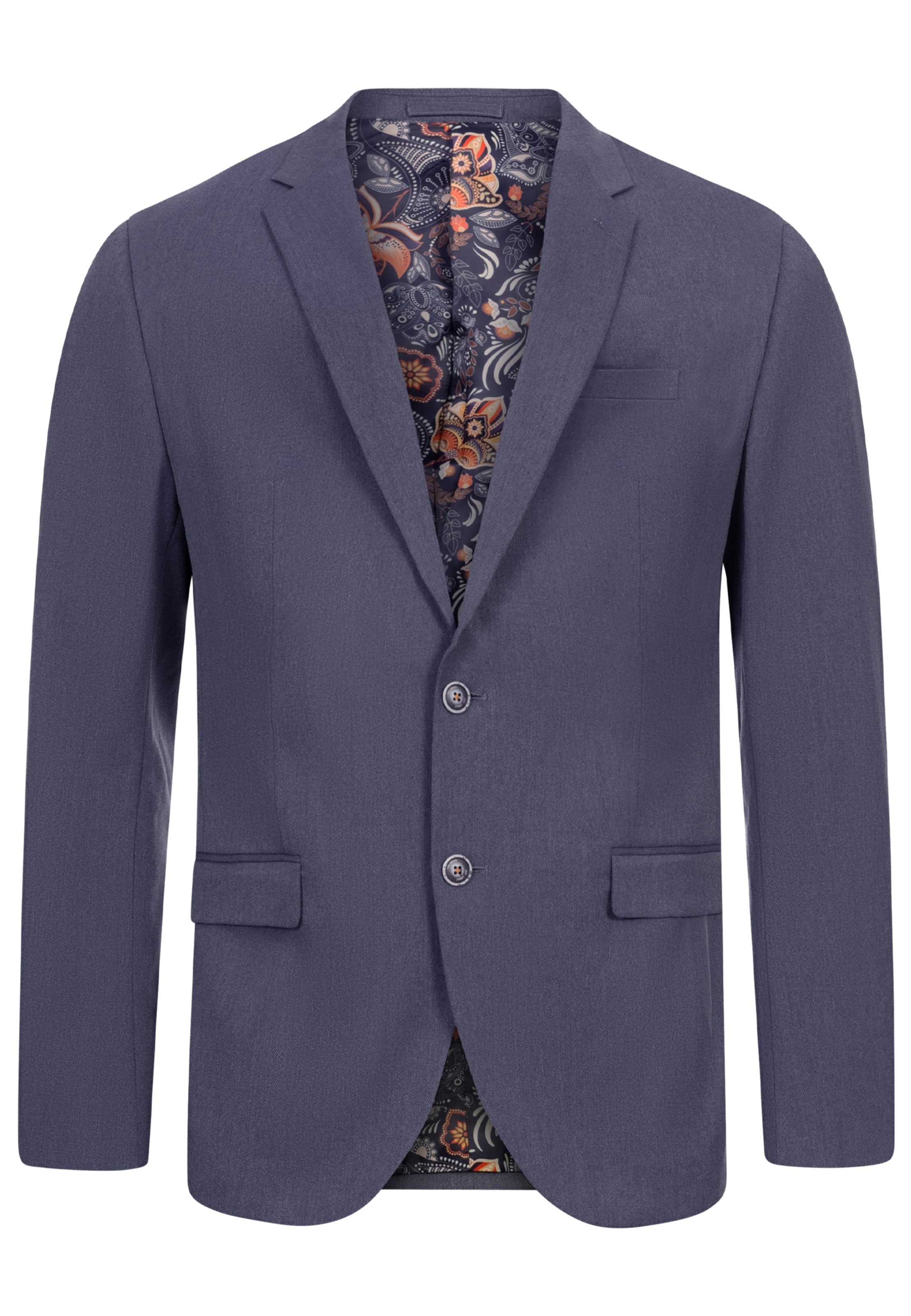 JEFF Regular fit Colbert ' George' in Blauw: voorkant