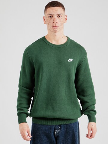 Nike Sportswear Pullover 'CLUB' i grøn: forside