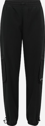 juoda ADIDAS SPORTSWEAR Siaurėjantis Laisvalaikio kelnės: priekis
