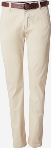 INDICODE JEANS Slimfit Chinohousut 'Gower' värissä harmaa: etupuoli