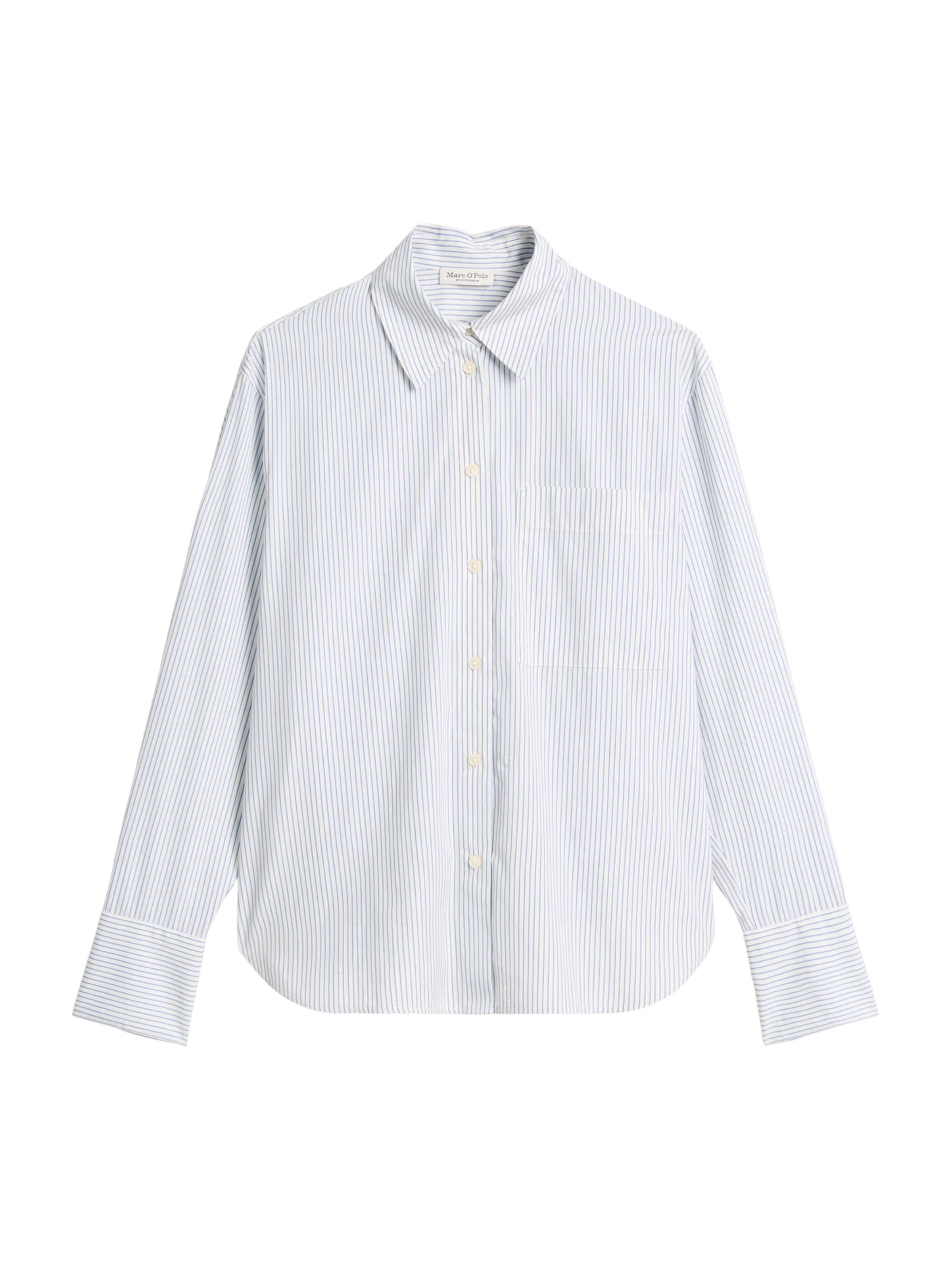 Camicia da donna di Marc O'Polo in blu: frontale