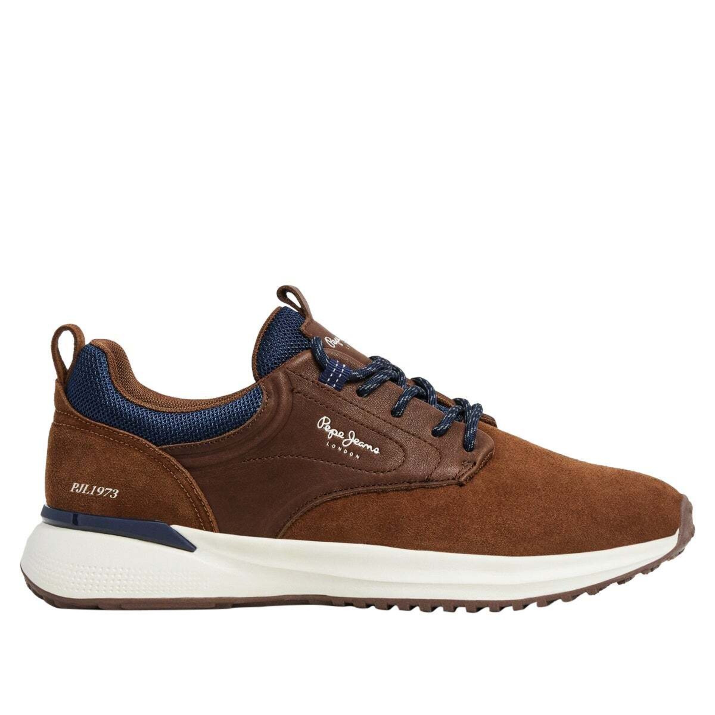 Pepe Jeans Sneakers laag 'Bampton Street' in Bruin
