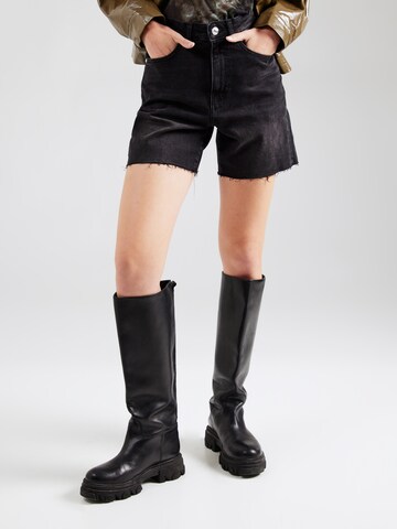 ONLY Wide leg Jeans 'ONLHANNAH' in Black: front