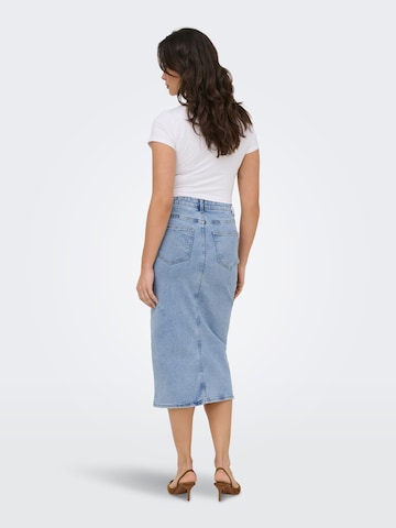 Jupe 'ONLSilja' ONLY en bleu