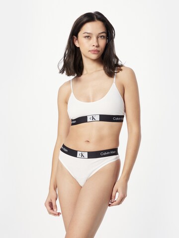 String Calvin Klein Underwear en blanc