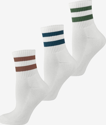 Chaussettes ' Kurzsocken ' Nur Die en blanc : devant