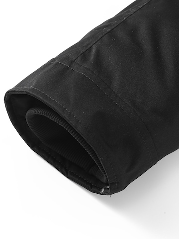 ALLTHEMEN Winter Coat 'Eishauch' in Black