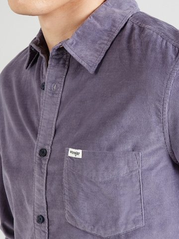 Regular fit Camicia di WRANGLER in grigio