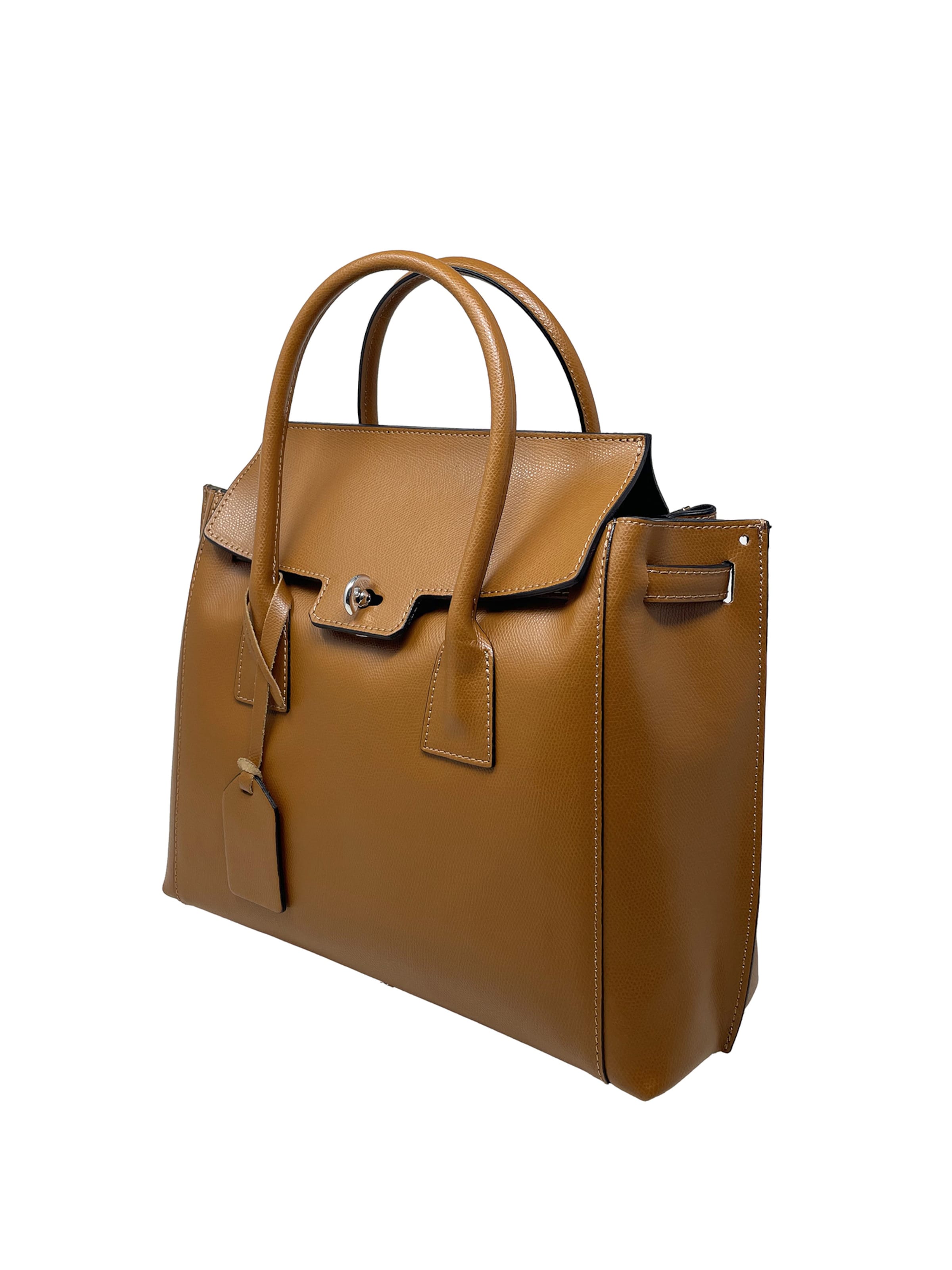 CHICCA BORSE Handtas in Bruin