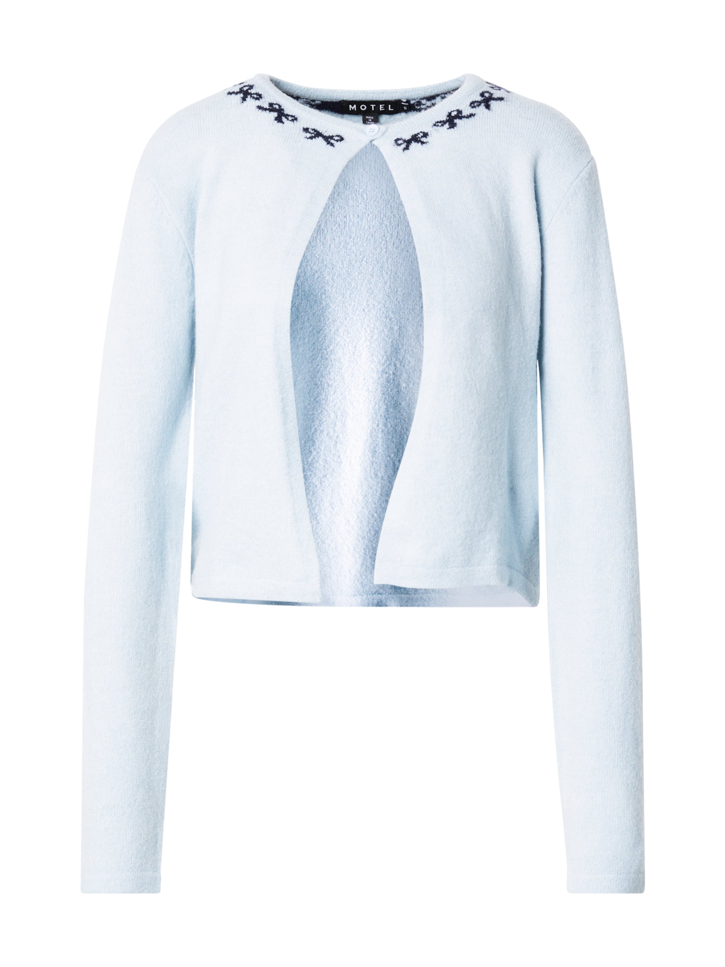 mėlyna Motel Kardiganas 'Wunara': priekis