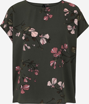 Chemisier 'VMNEWHALLIE' Vero Moda Petite en gris : devant