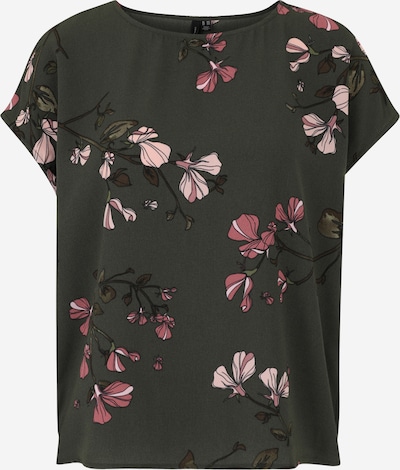 Vero Moda Petite Bluza 'VMNEWHALLIE' u antracit siva / maslinasta / prljavo roza / trešnja crvena, Pregled proizvoda