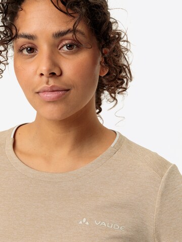VAUDE Shirt in Beige