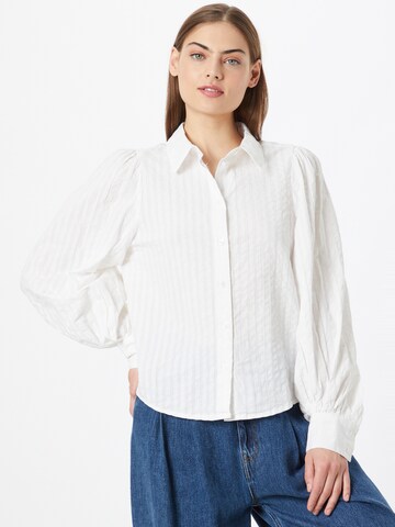 Monki Blouse in White: front