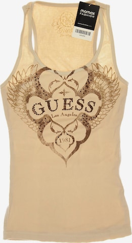 GUESS Top & Shirt in XXS in Beige: front