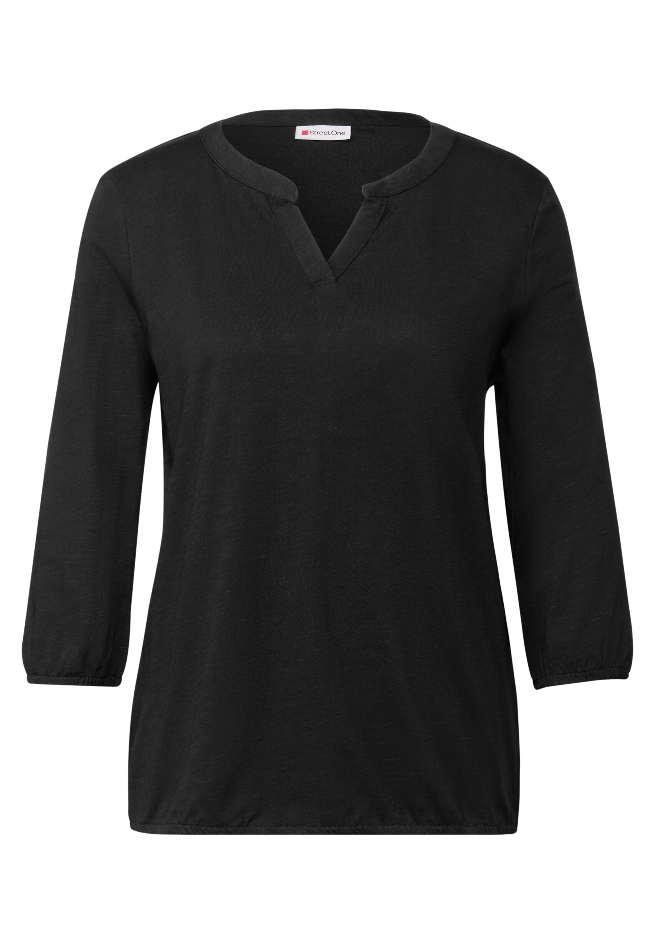 STREET ONE Shirt in Black: front