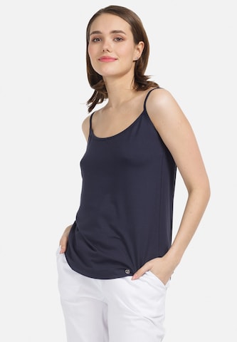 HELMIDGE Top in Blue: front