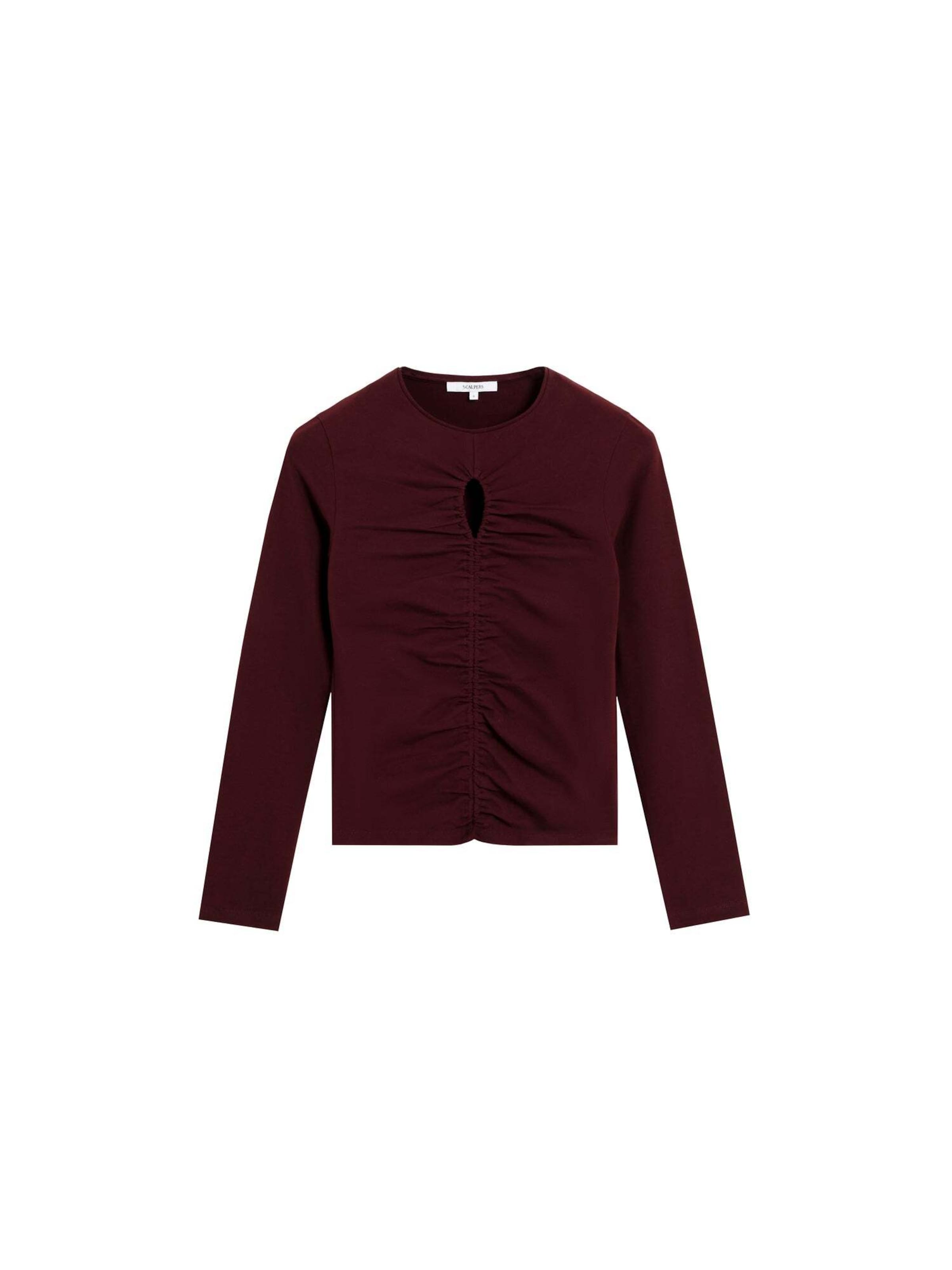 Scalpers Shirt in Rot: Vorderseite