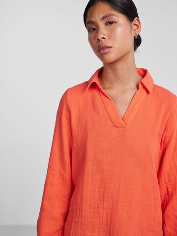 PIECES Blouse 'Stina' in Orange