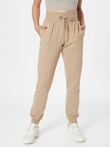 Effilé Pantalon Urban Classics en beige : devant