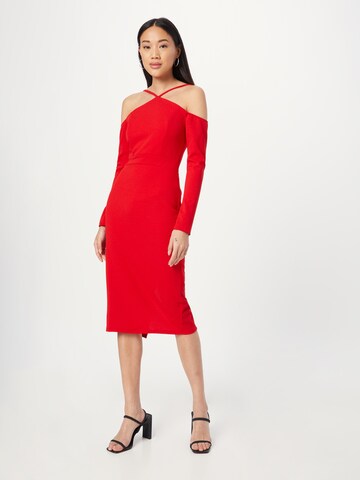 Robe WAL G. en rouge : devant