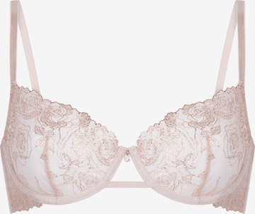 HunkemöllerT-shirt Grudnjak - roza boja: prednji dio