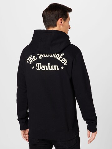 DENHAM Sweatshirt 'JEANMAKER' in Black