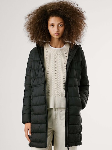 Pepe Jeans Winterjas 'Sally' in Zwart: voorkant