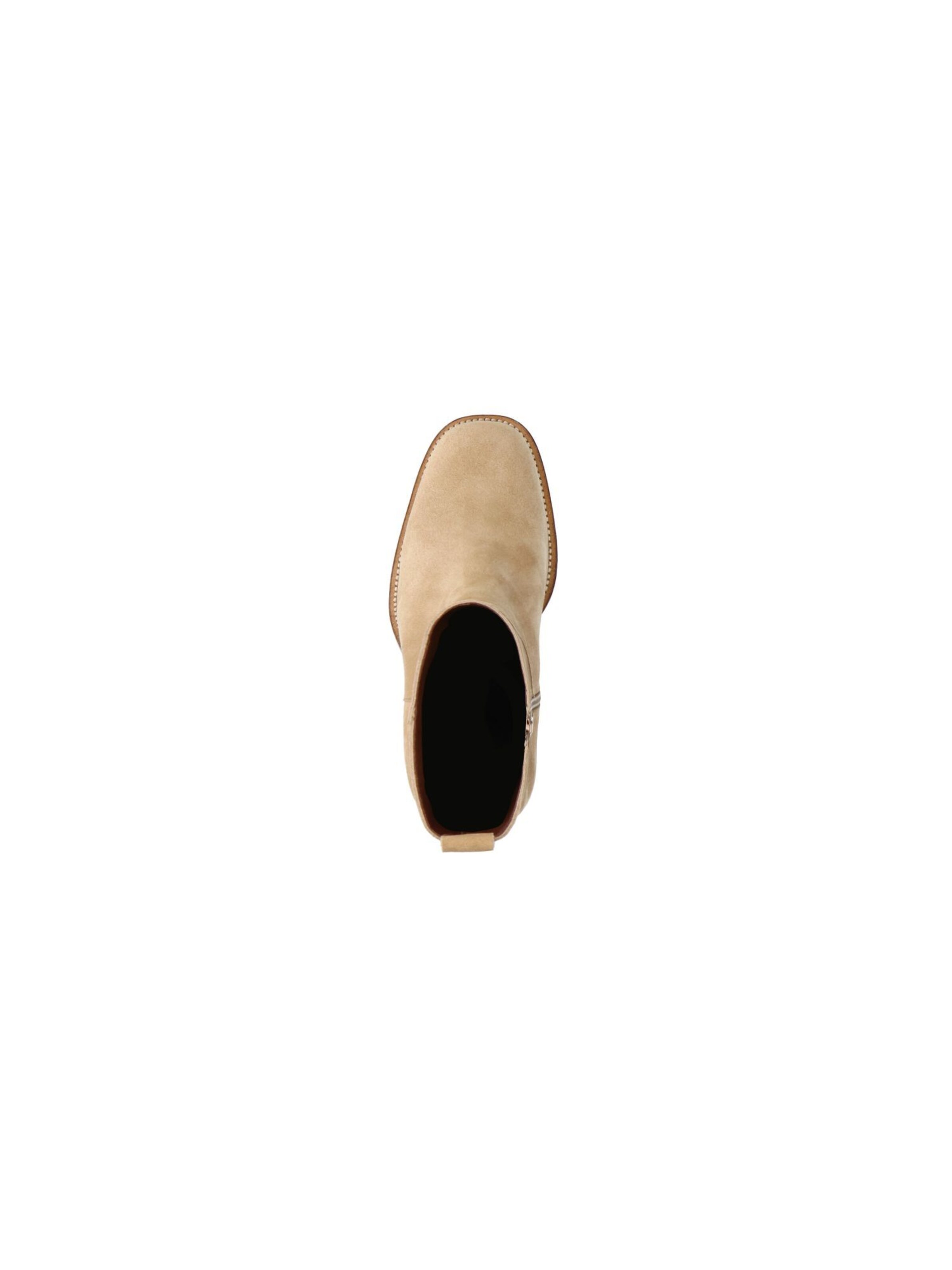 MANFIELD Stiefelette in Beige