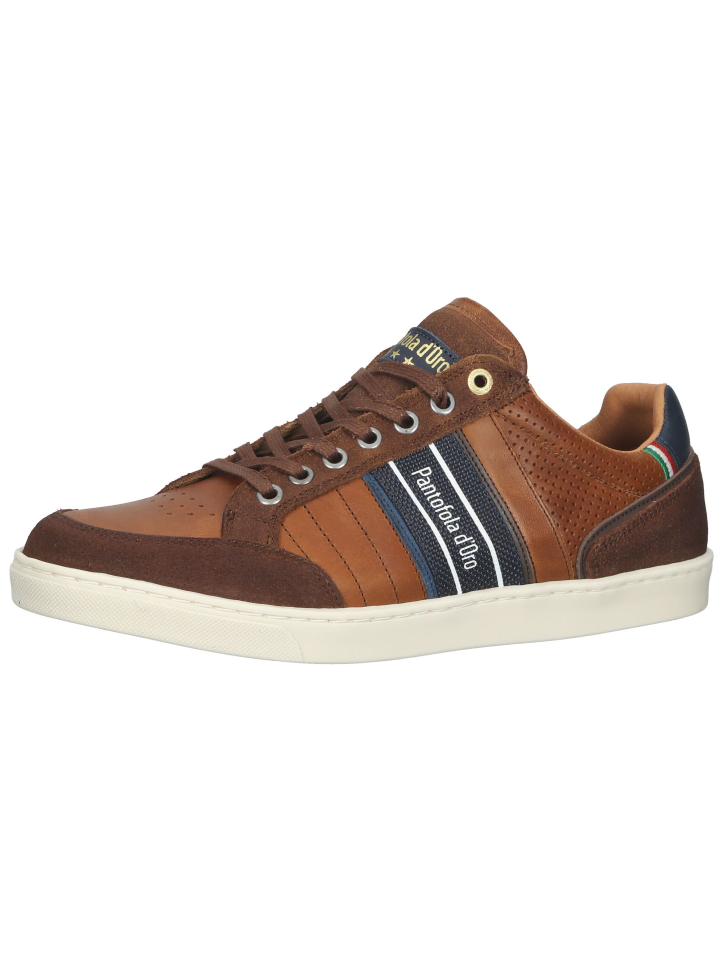 PANTOFOLA D'ORO Sneakers laag in Bruin: voorkant