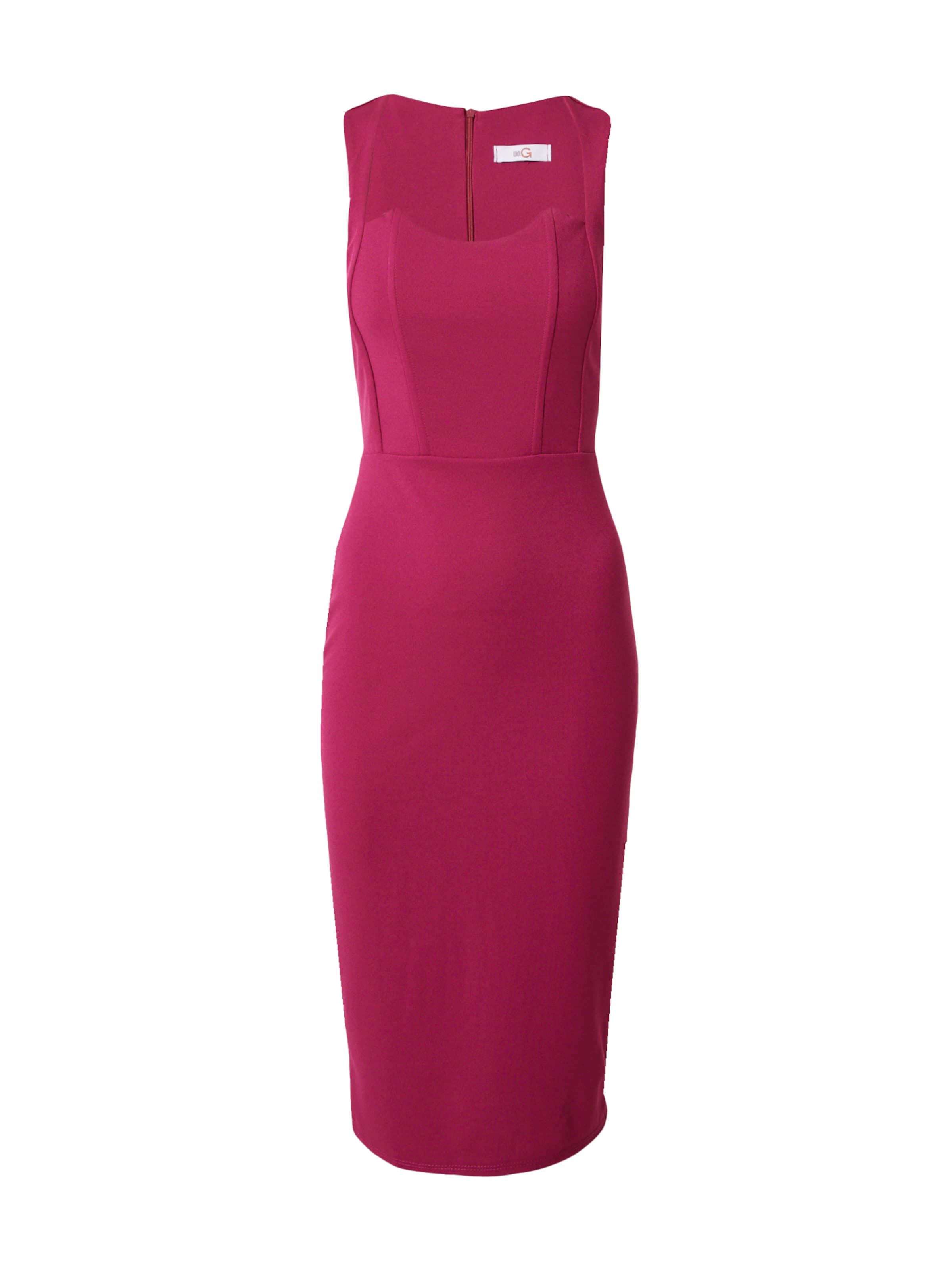 Robe fourreau &#x27;JAYDE&#x27; WAL G. en rouge : devant