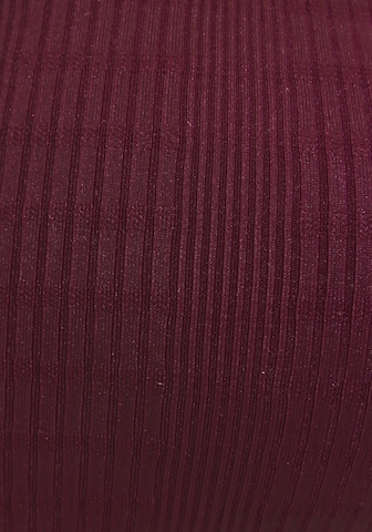 raudona Copenhagen Studios Bandeau Bikinio viršutinė dalis
