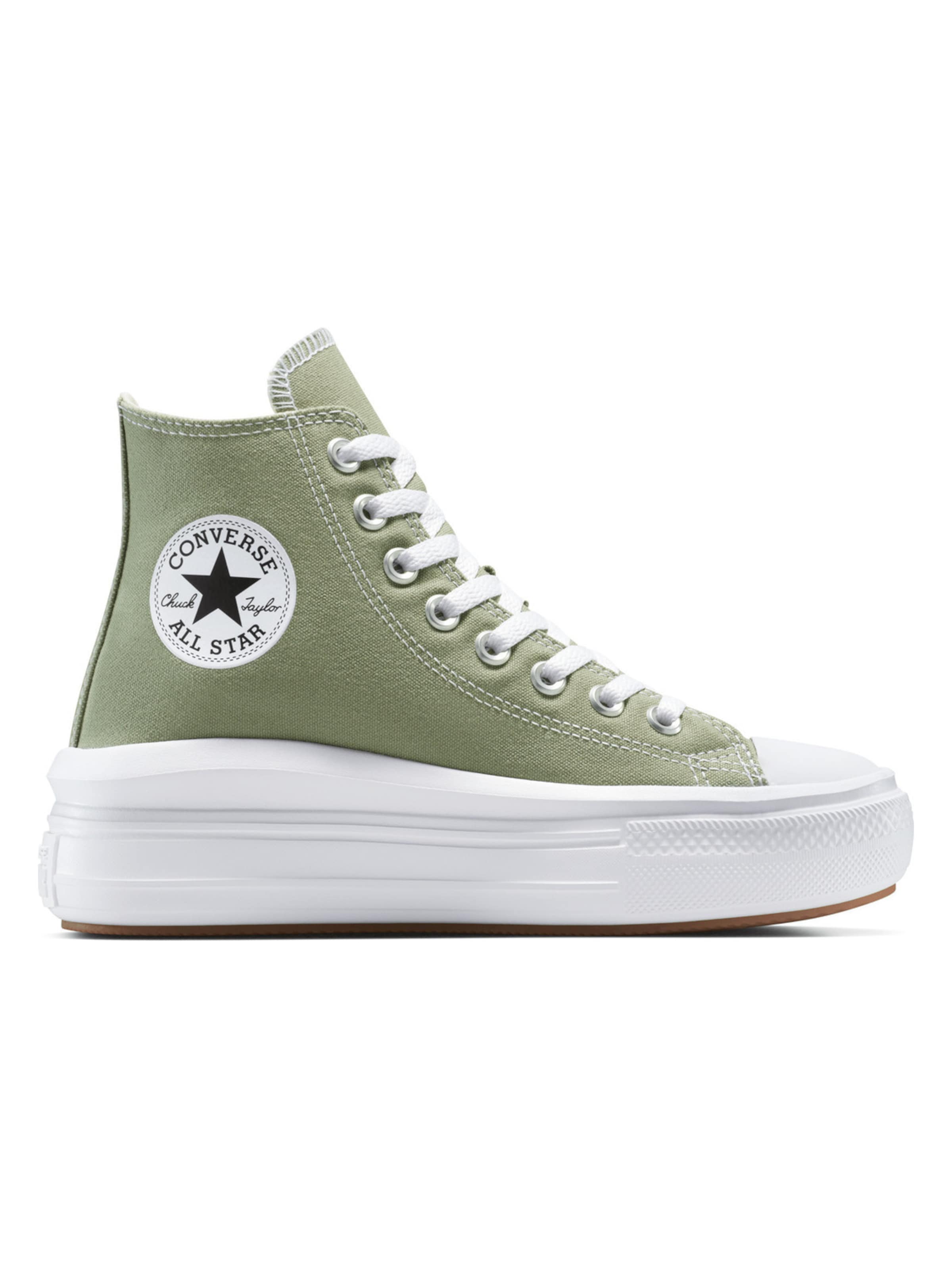 CONVERSE Sportschuh 'Converse Chuck Taylor All Star Move'‌‌‌‌‌‌‌‌ in Grau: Vorderseite