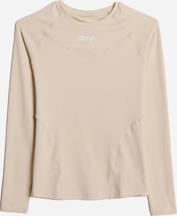 Aim'n Toiminnallinen paita värissä beige: etupuoli