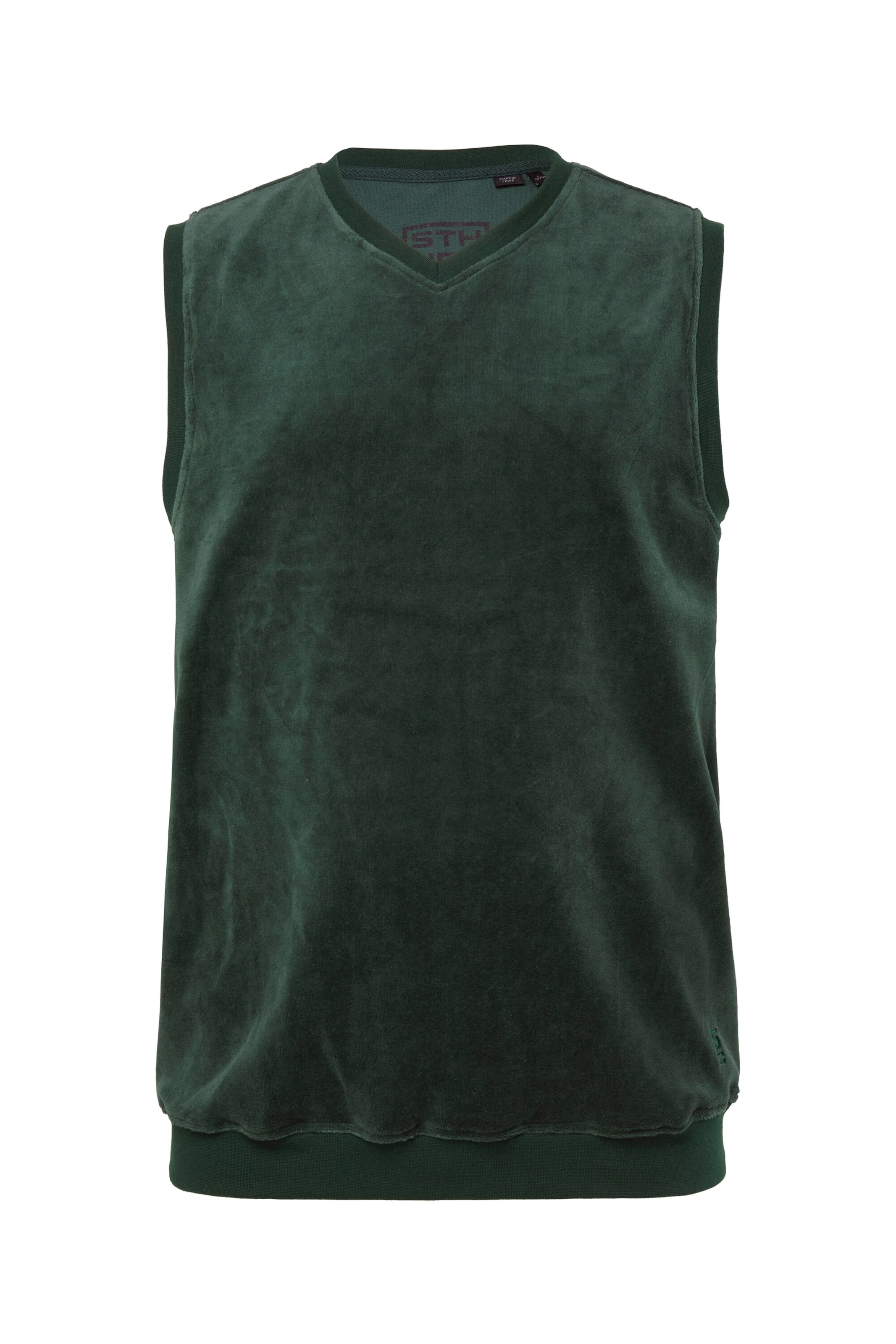 STHUGE Pullunder in Grün: Vorderseite