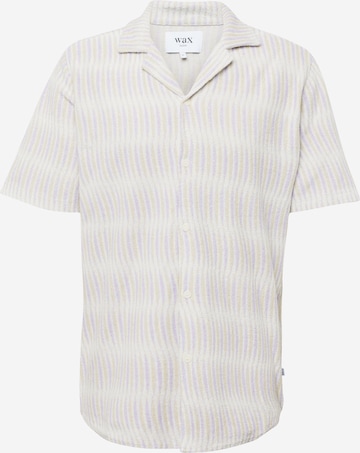 Wax London - Ajuste regular Camisa 'DIDCOT' en beige: frente