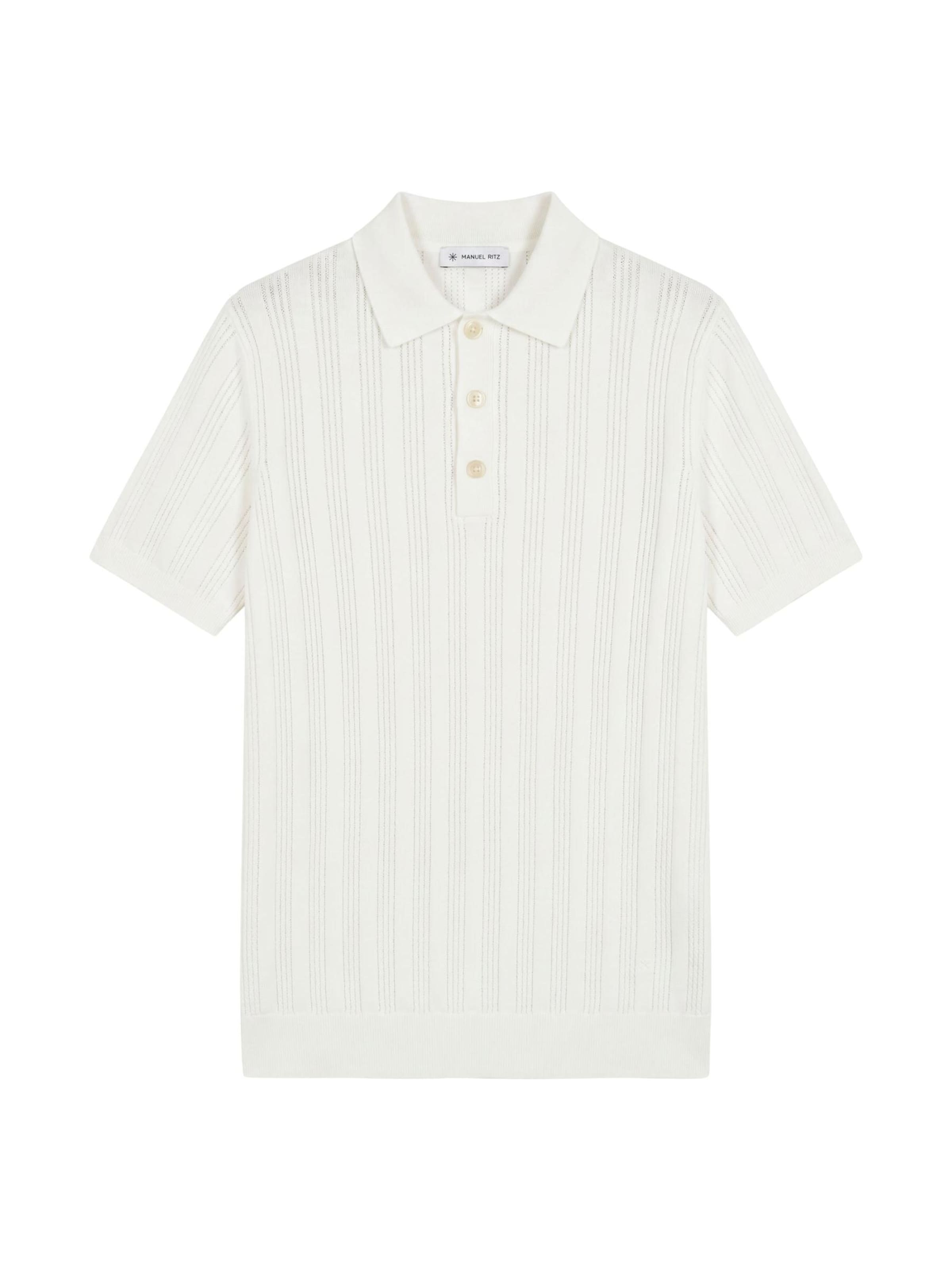 Manuel Ritz Shirt 'Maglia' in White: front