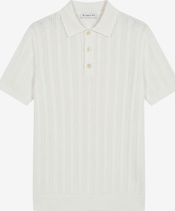 T-Shirt 'Maglia' Manuel Ritz en blanc : devant