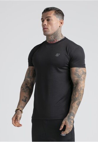 SikSilk T-Shirt in Schwarz