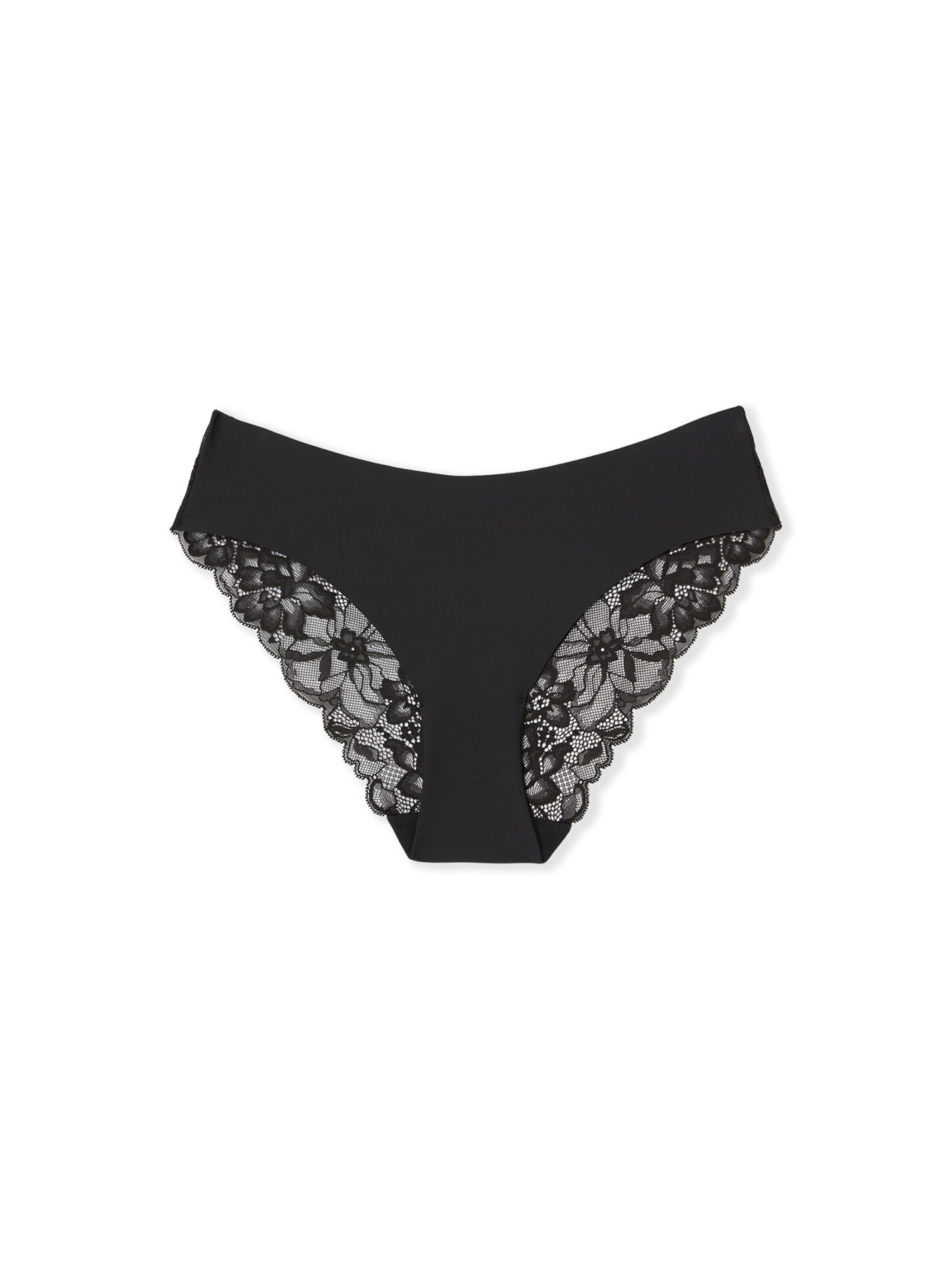 ETAM Slip 'Douce' in Schwarz: Vorderseite