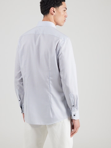 balts OLYMP Standarta piegriezums Biroja krekls 'Luxor'