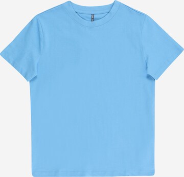 Maglietta 'FRANCO' di KIDS ONLY in blu: frontale