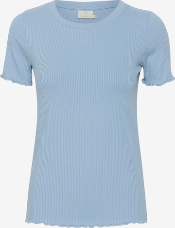 T-shirt 'Drew' Kaffe en bleu : devant